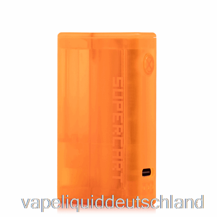 Supercart Superbox 510 Batterie Dayglo Orange Vape Deutschland